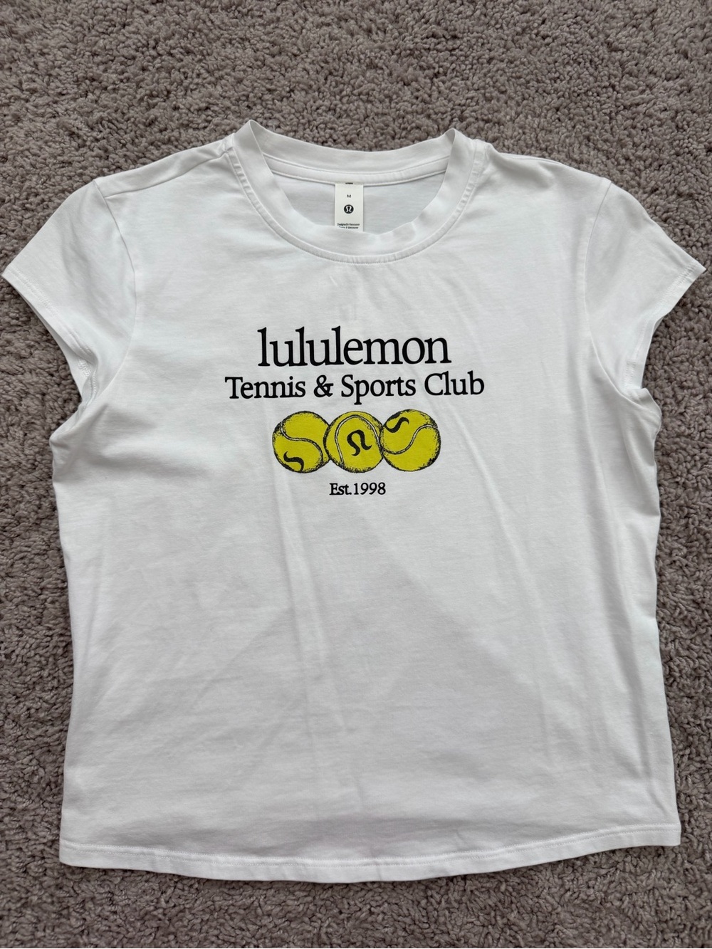 Lululemon Organic Cotton Baby Tee *Graphic